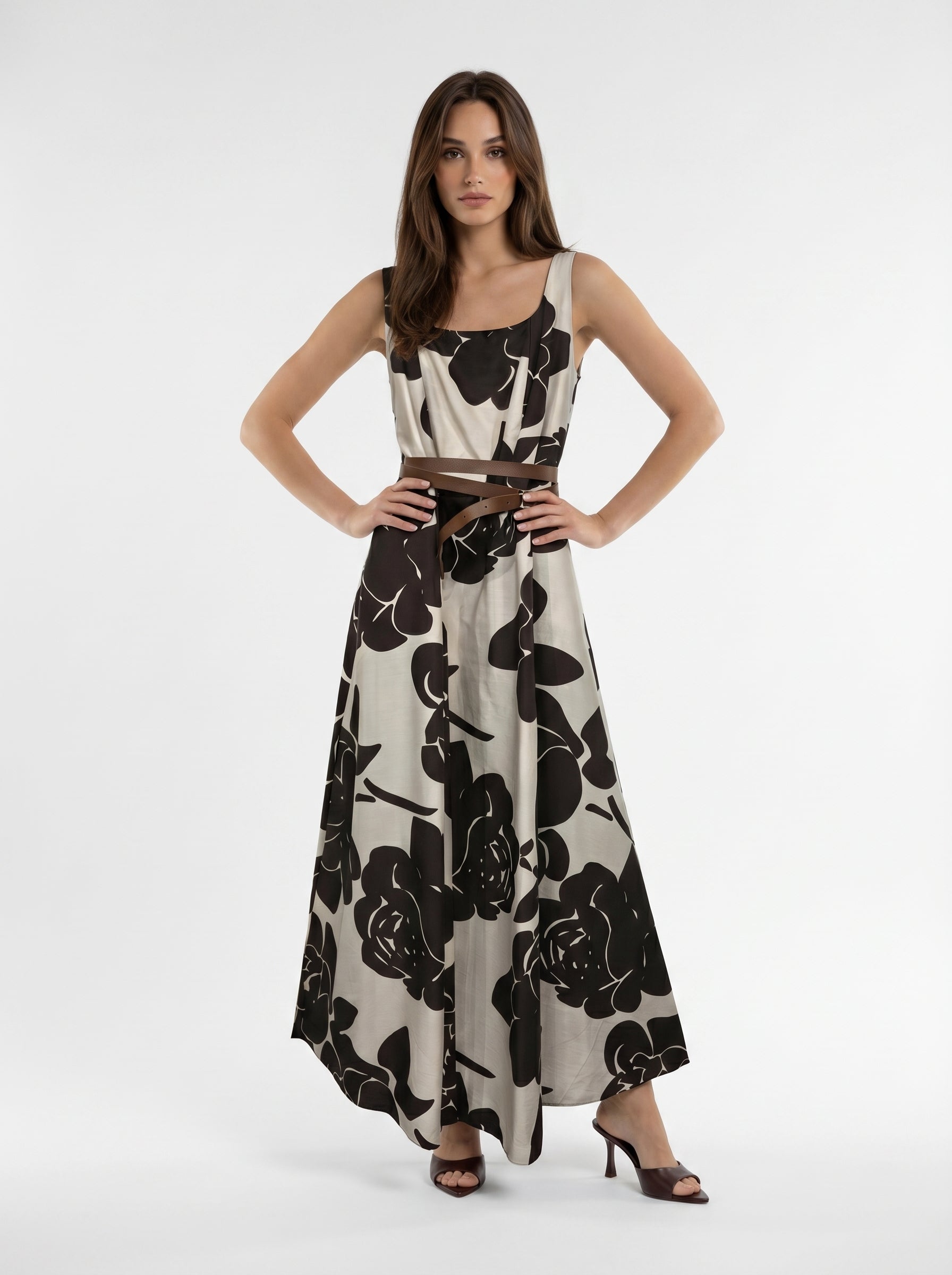 Abito Noa - Marrone fantasia donna
