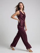 Coordinato Aurora - Bordeaux donna