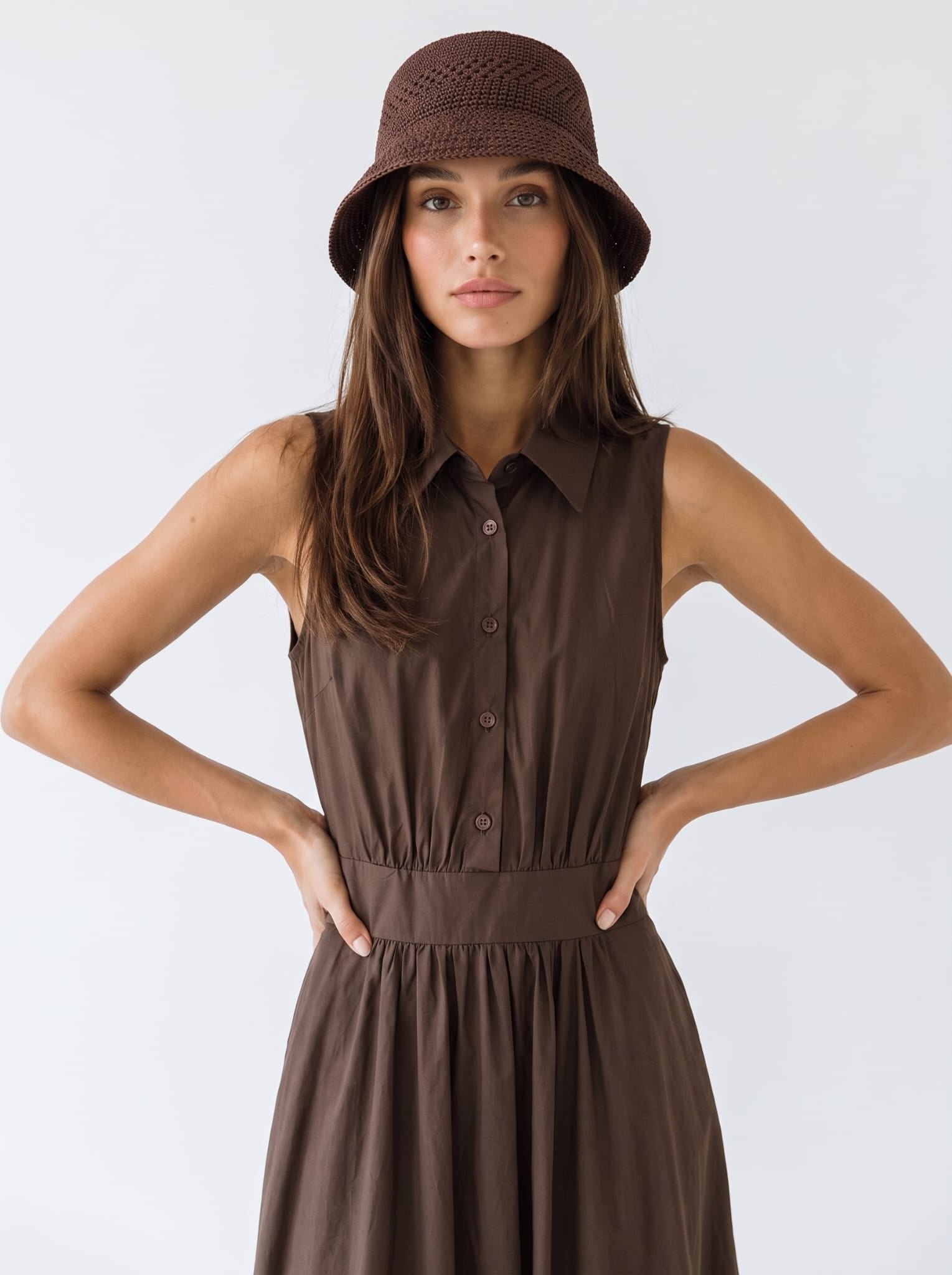 Abito Fiordaliso - Marrone donna
