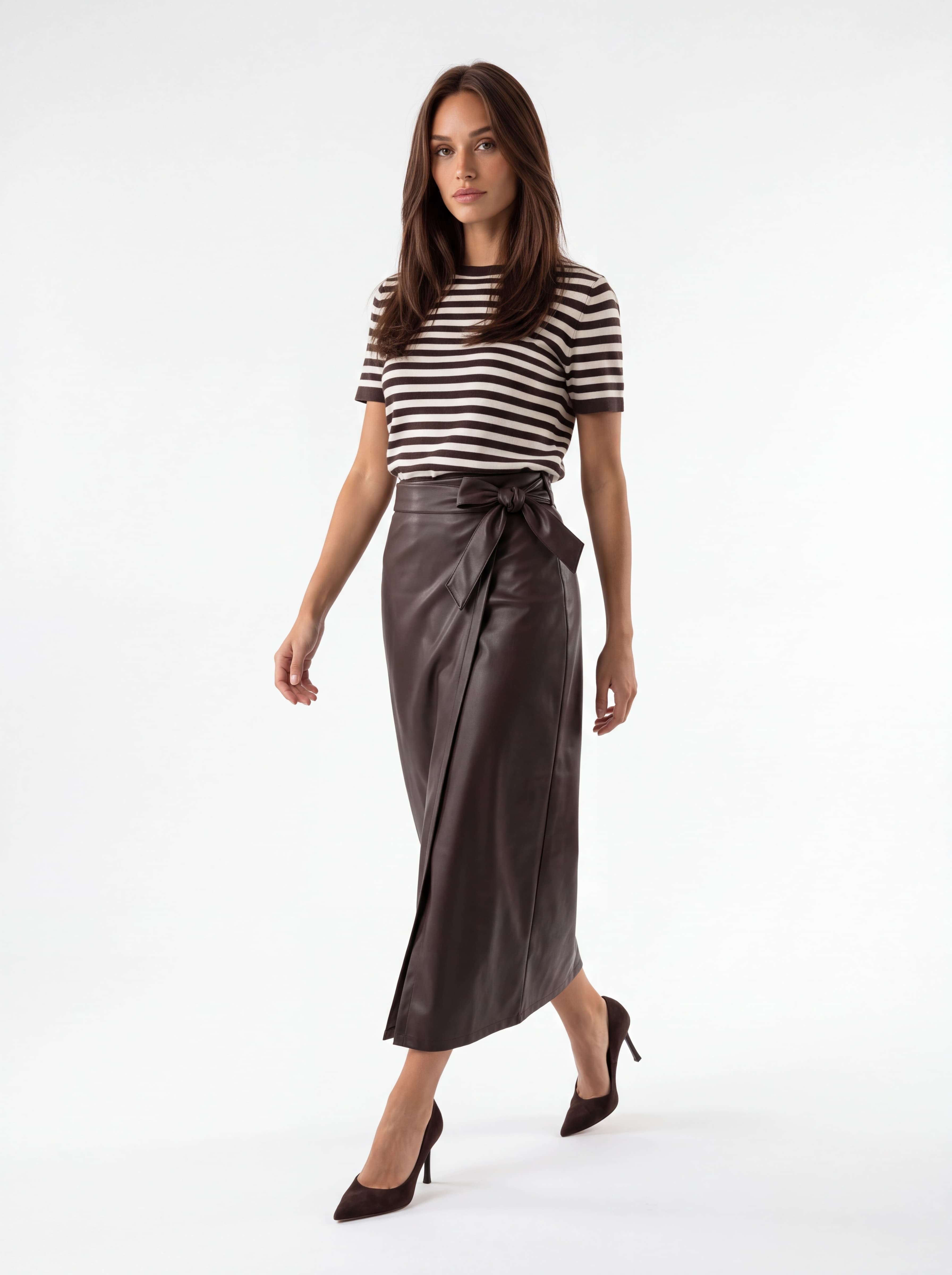 Pullover Solange – Marrone / Burro Maglia donna