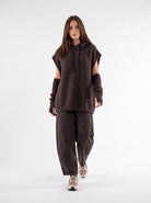 Maxi Pull Orielle – Marrone Maglia donna
