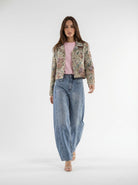 Blazer Camille jacquard – Fantasia floreale donna