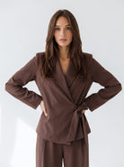 Coordinato Asteria - Marrone Coordinato donna