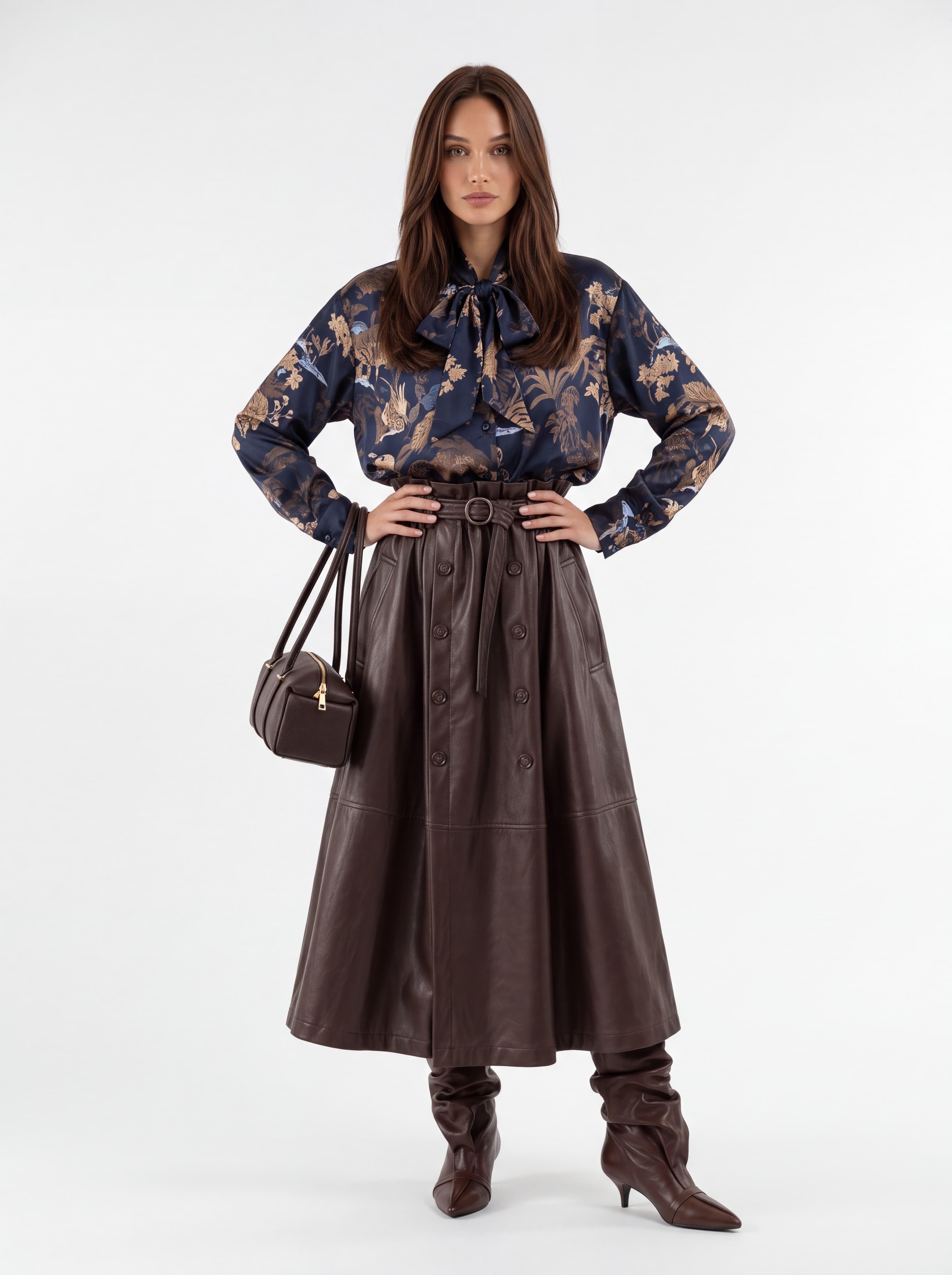 Camicia Théa – Blu scuro Camicia donna