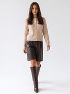 Cardigan Léonie - Rosa cipria Cardigan donna