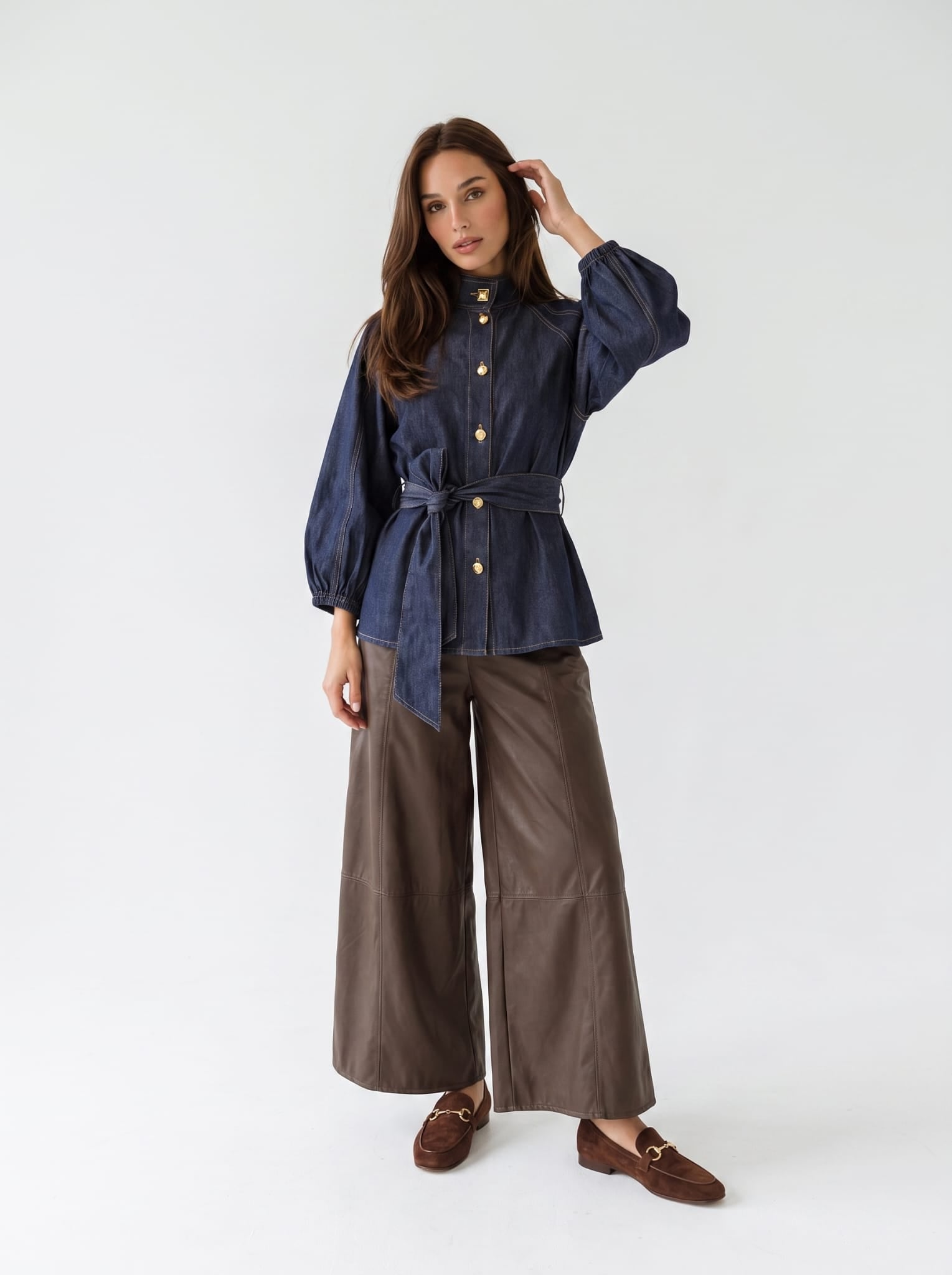 Camicia Isabeau - Denim Blu Camicia donna