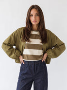 Bomber Isolde - Verde Oliva Capispalla donna