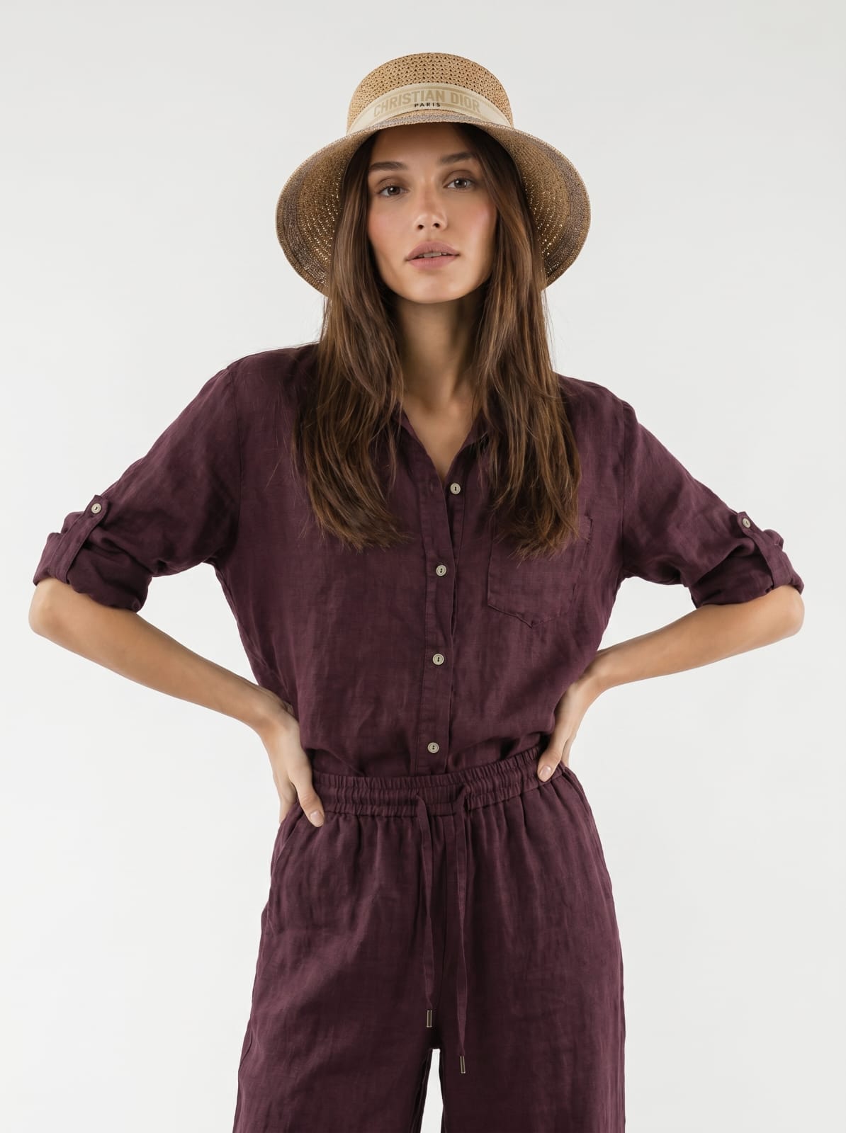 Coordinato Malaga - Borgogna donna