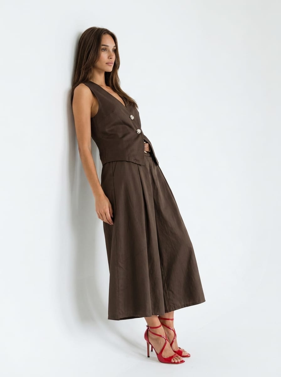 Coordinato Aylin - Marrone donna