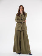 Tailleur Vespera - Verde Oliva Tailleur donna