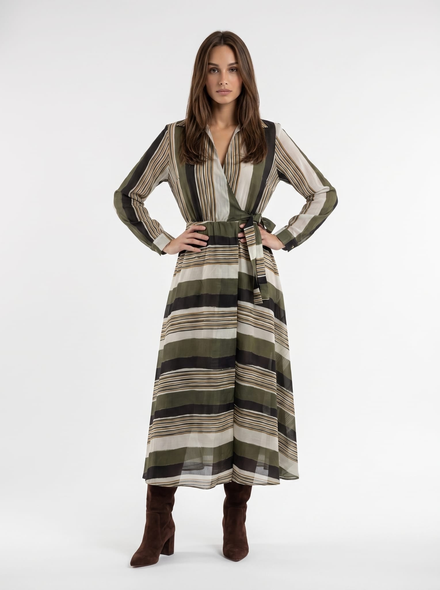 Abito Isadora - Verde militare Abito donna