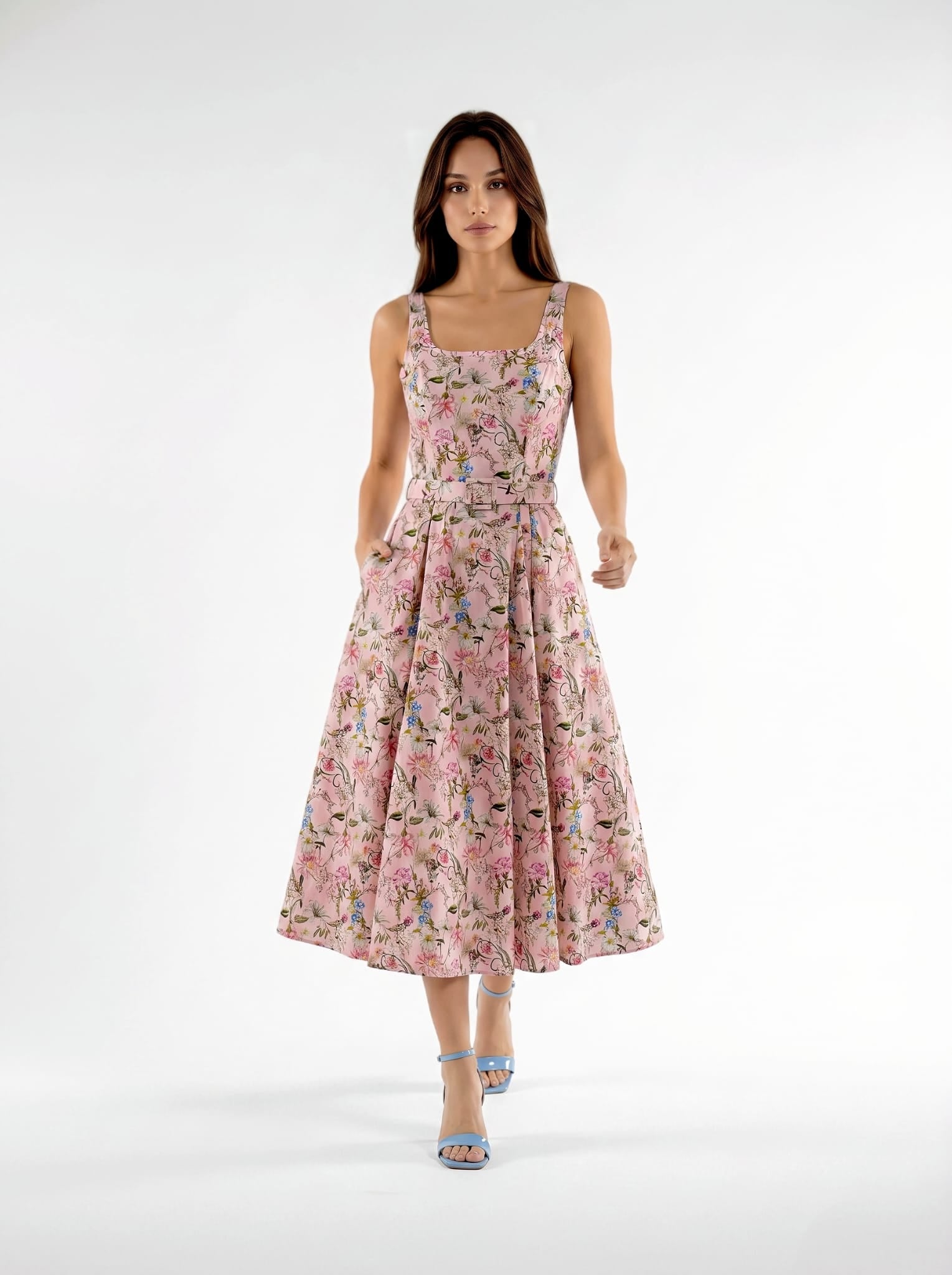 Abito Sakura - Rosa floreale donna