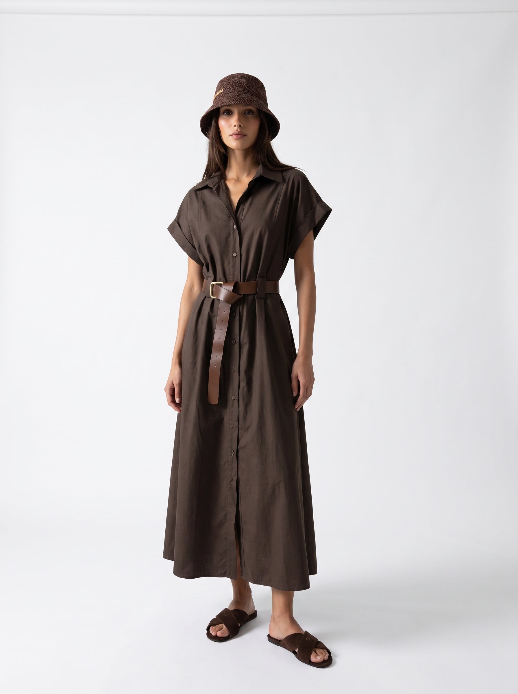 Abito Rachele - Marrone donna