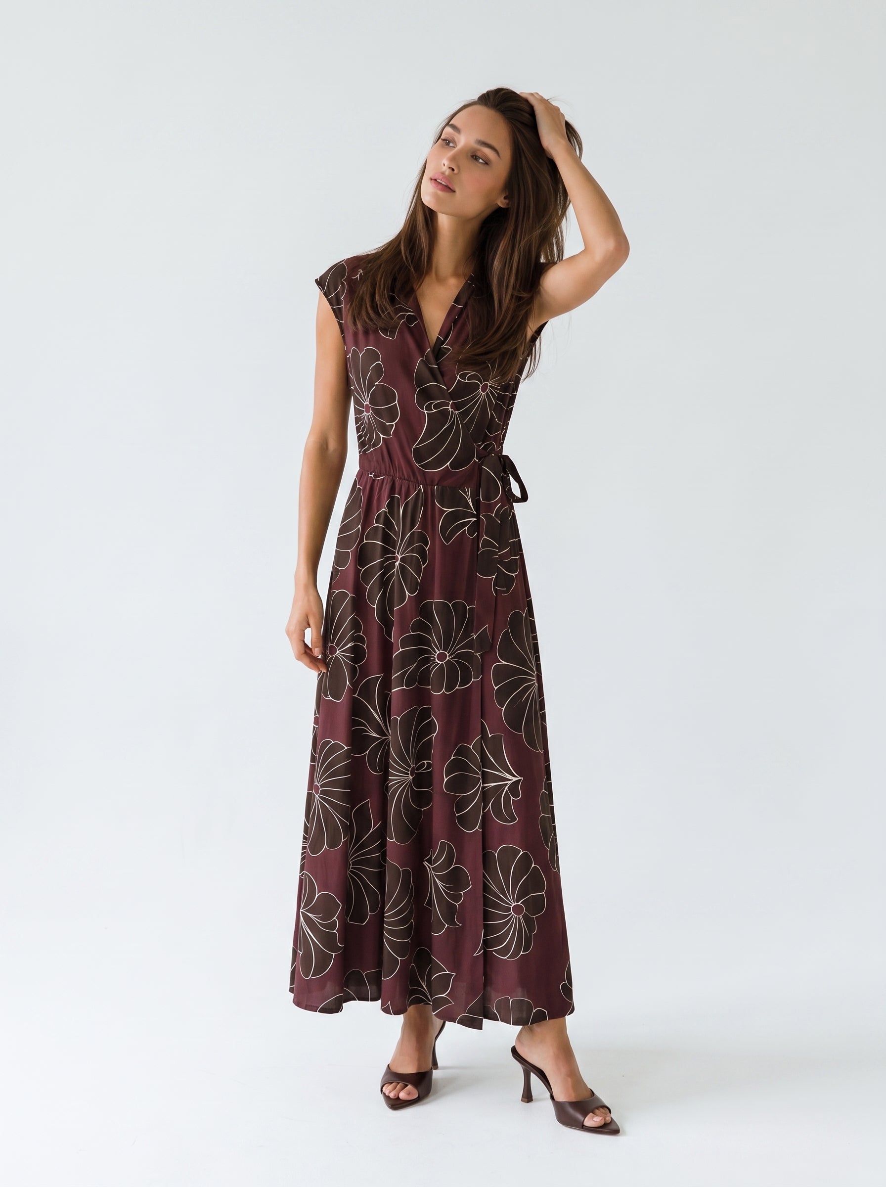 Abito Kyoto - Bordeaux donna