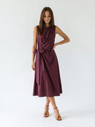 Abito Vivienne - Bordeaux donna
