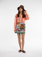 Camicia Naima - Corallo donna