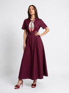 Abito Soraya - Bordeaux donna