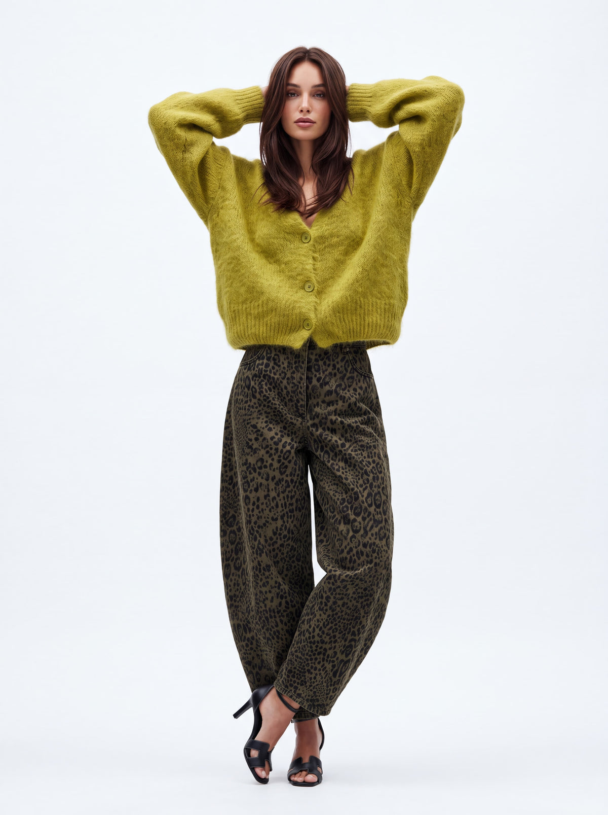 Cardigan Margaux – Verde Lime Cardigan donna