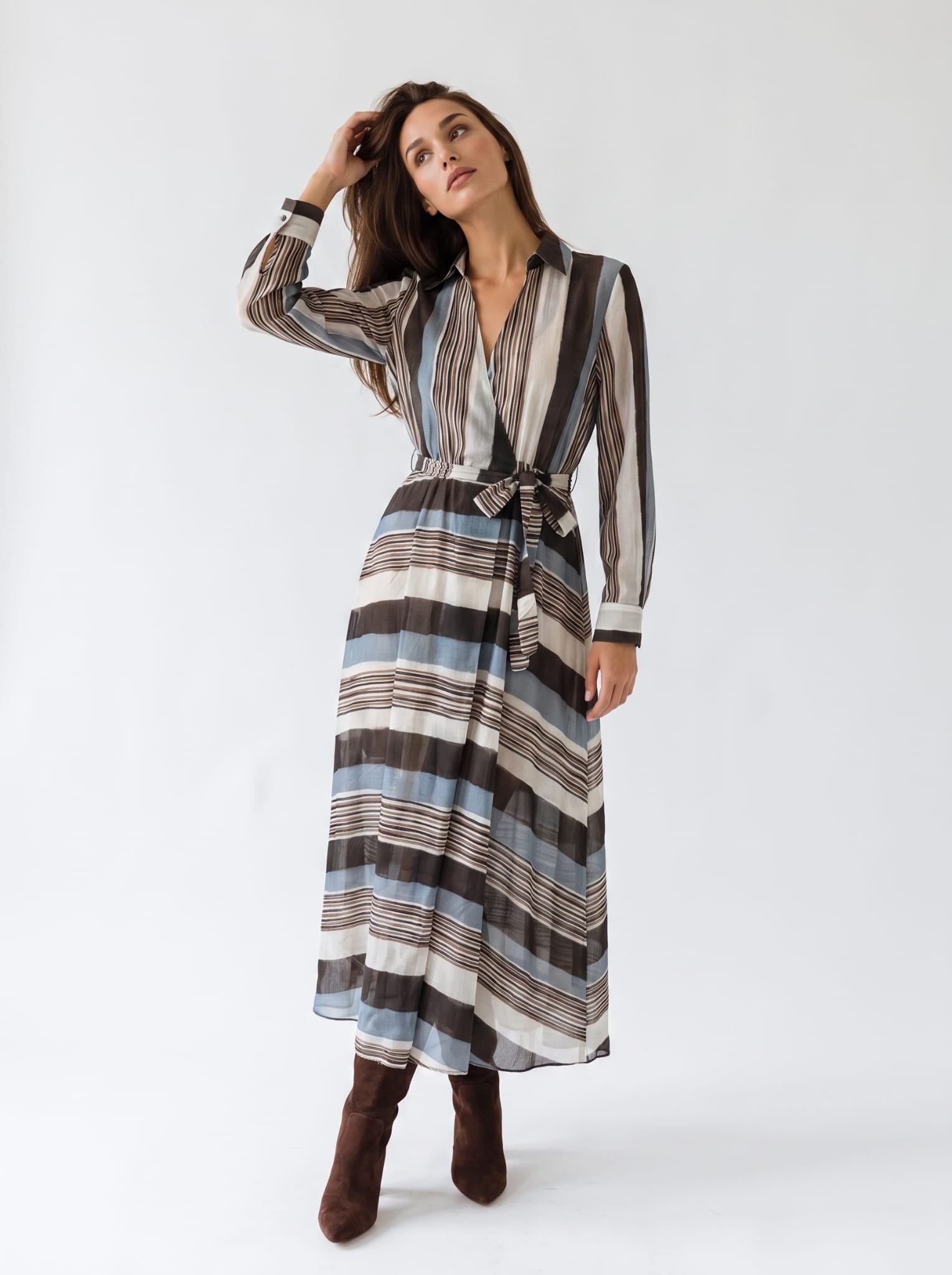 Abito Isadora - Azzurro Polvere Abito donna