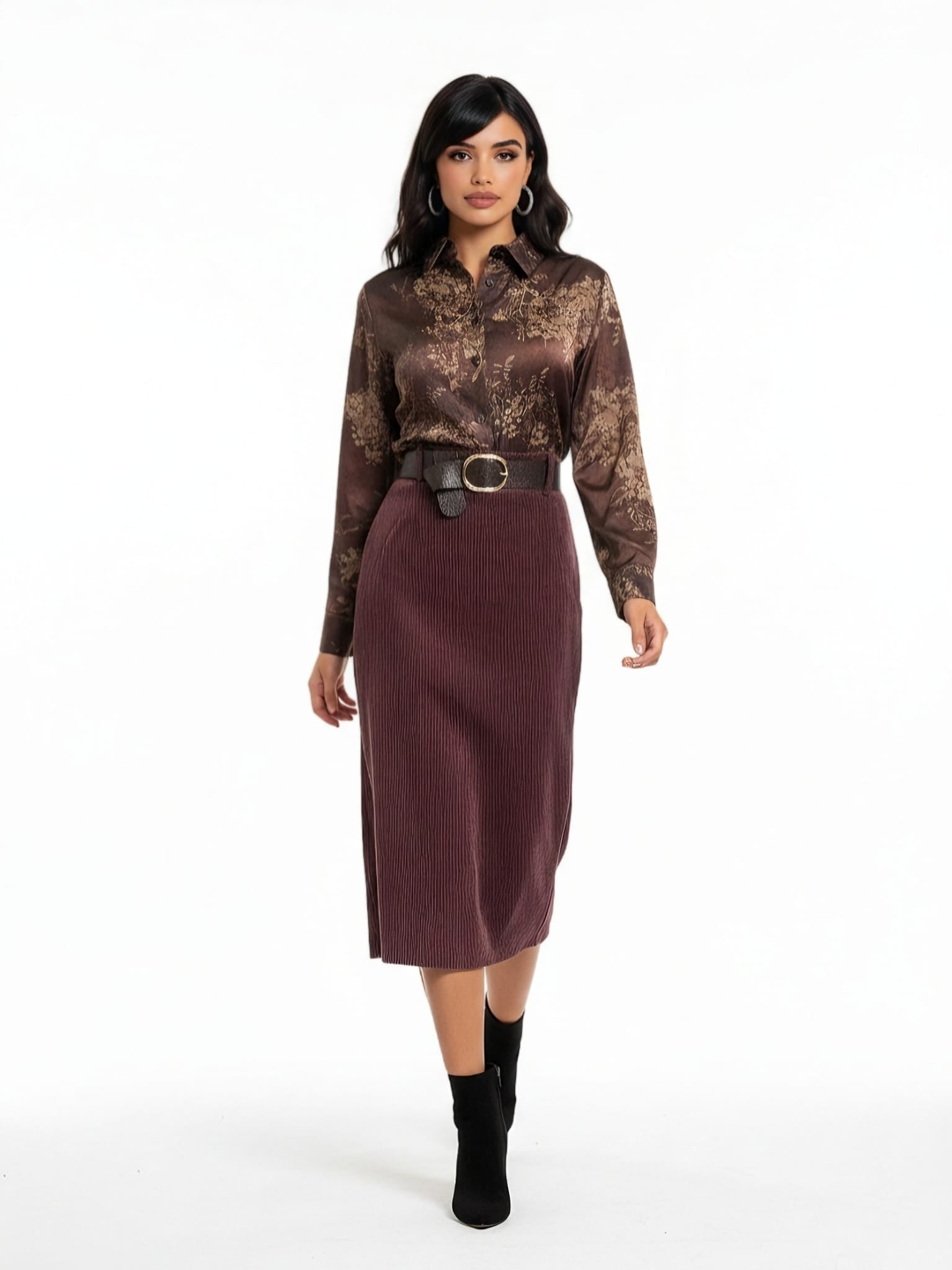 Gonna Paula - Bordeaux donna