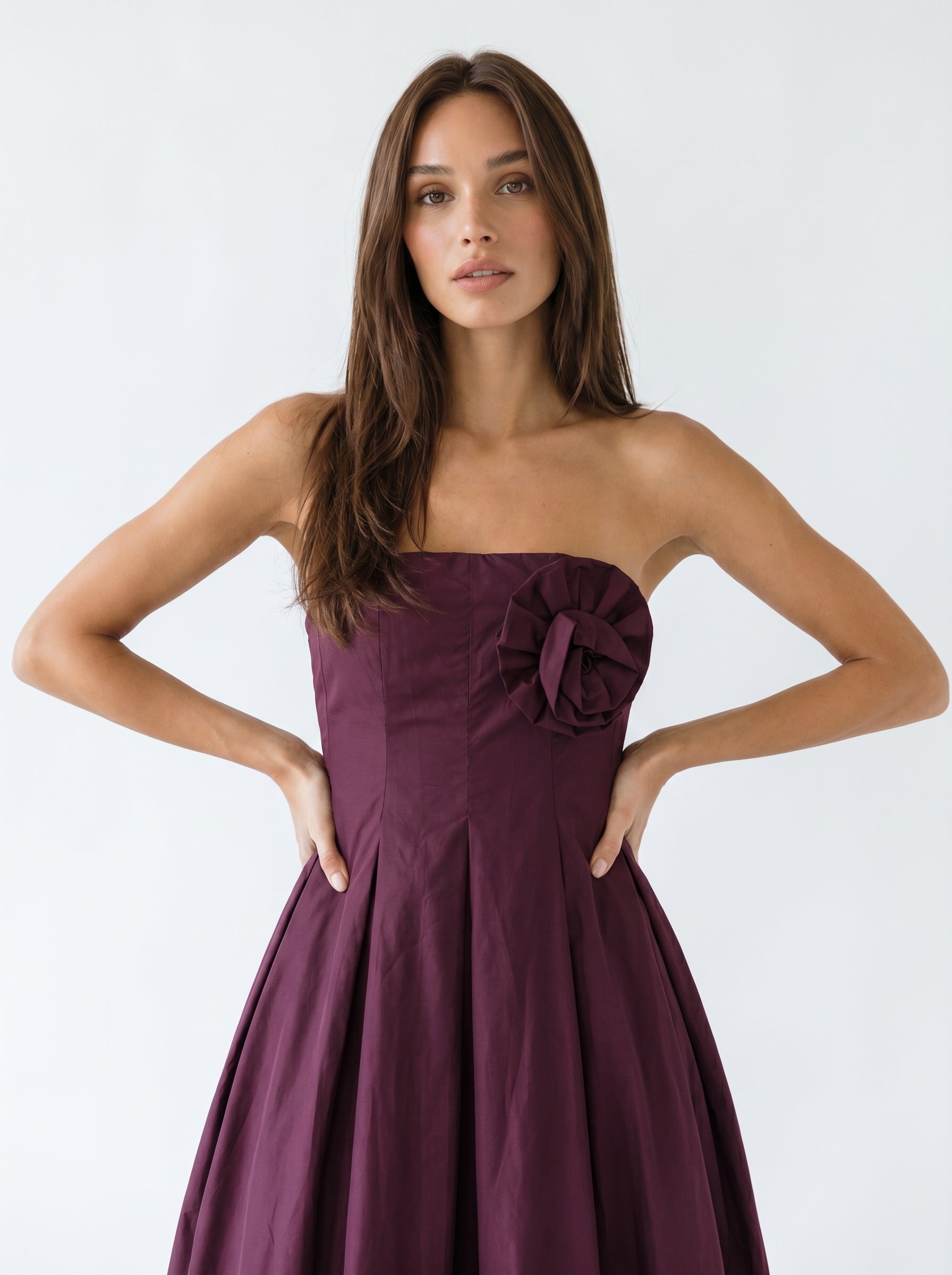 Abito Sandy - Bordeaux donna