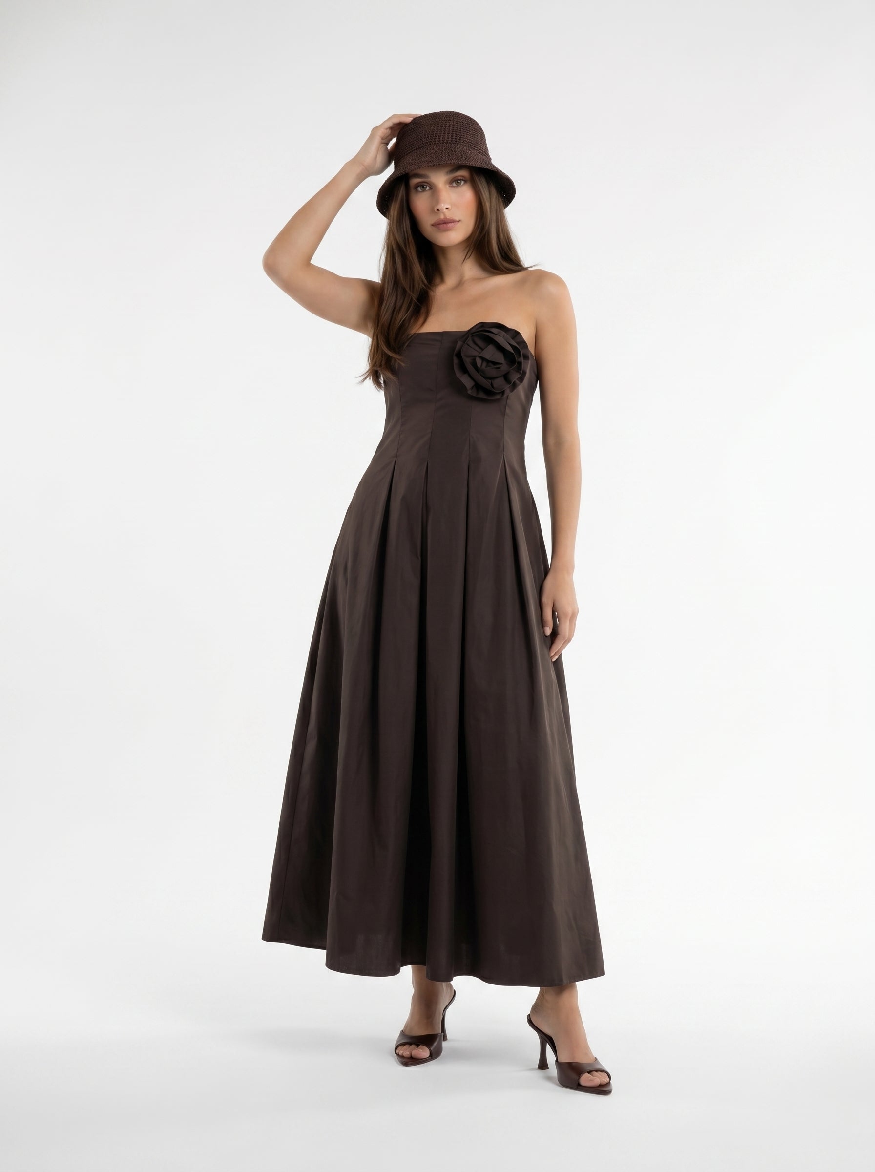 Abito Sandy - Marrone donna