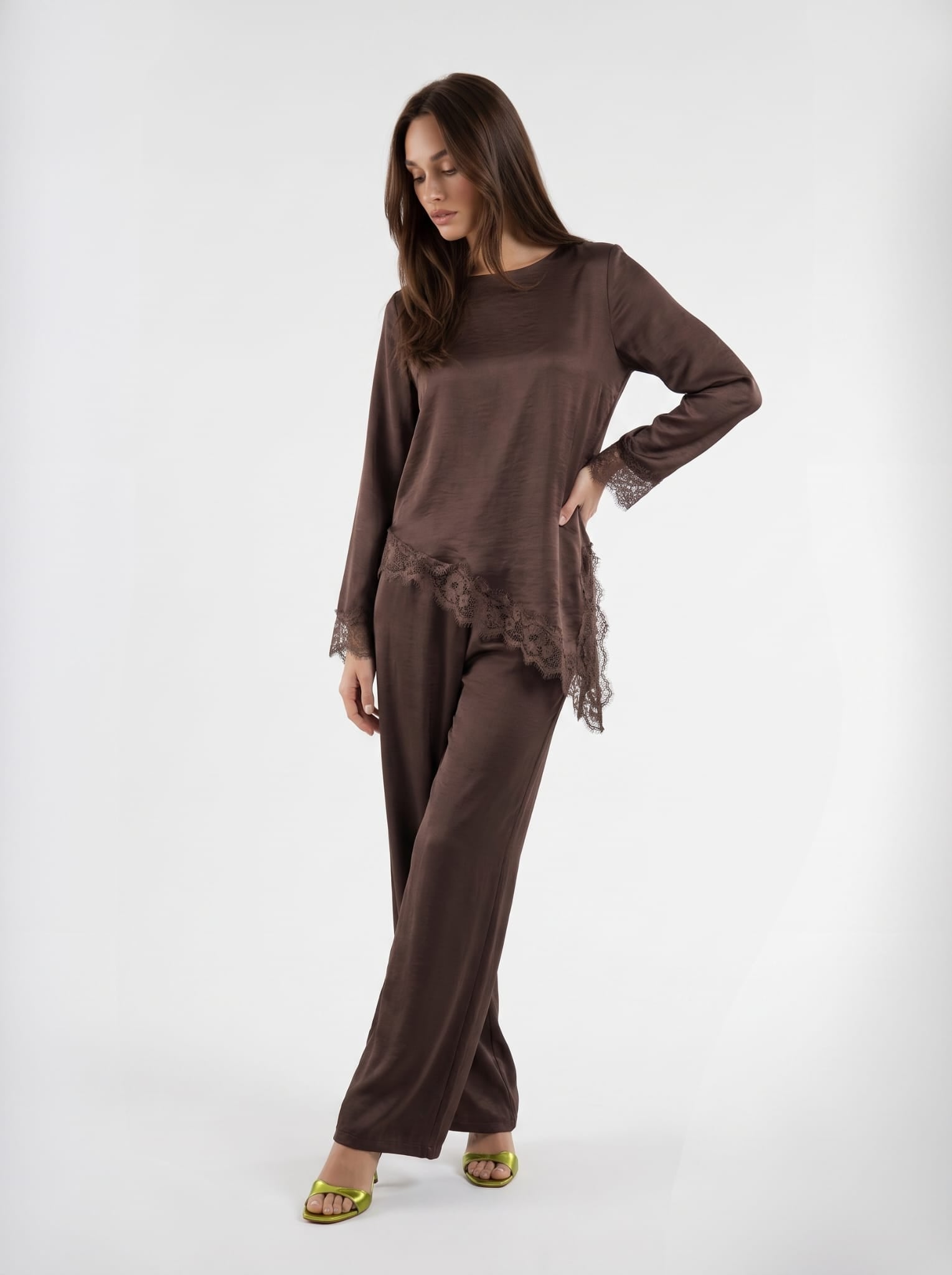 Coordinato Calista - Marrone Coordinato donna