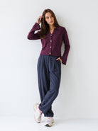 Pantalone Nerissa - Blu Pantalone donna