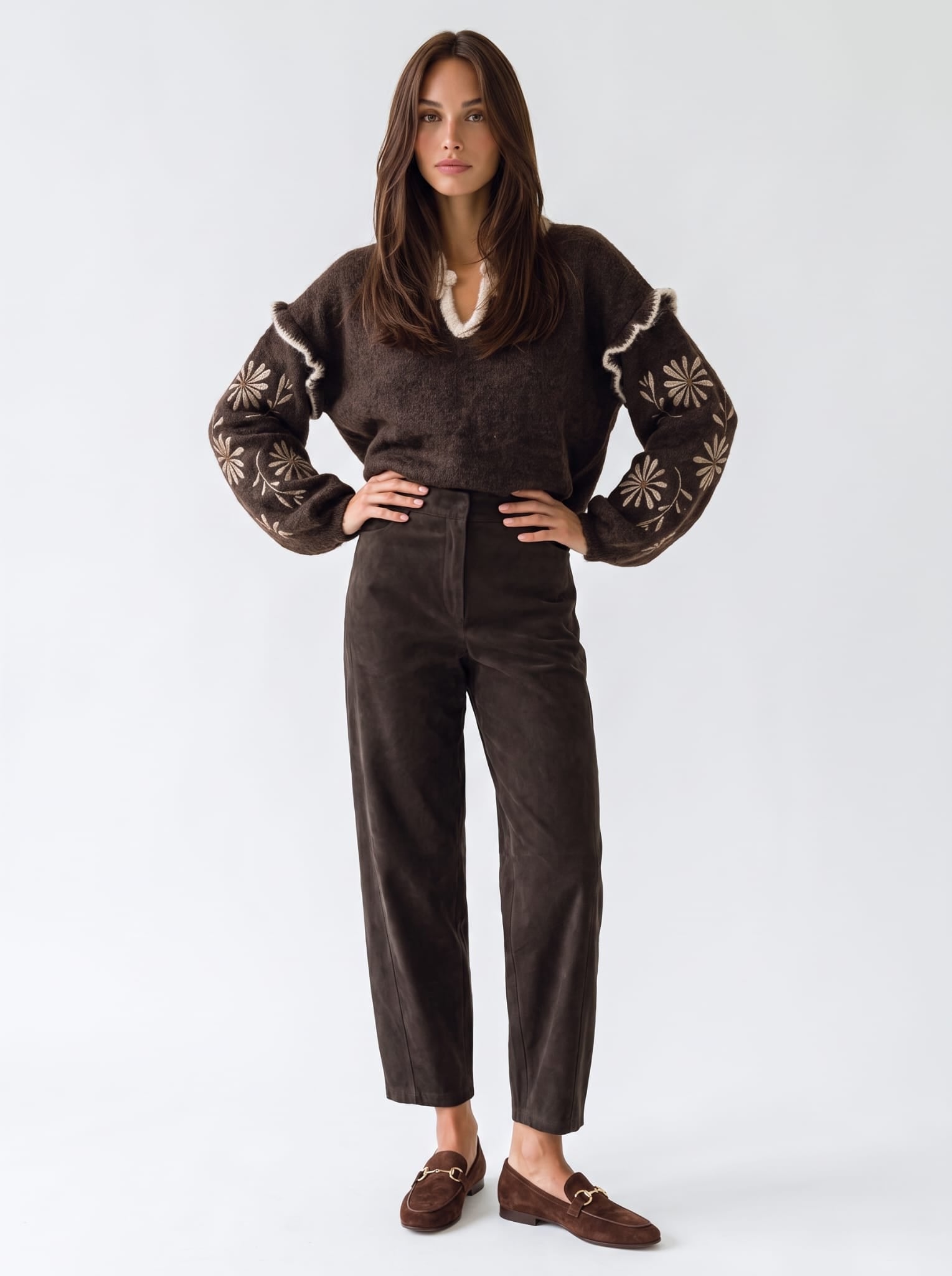 Pullover Amanda - Marrone Maglia donna
