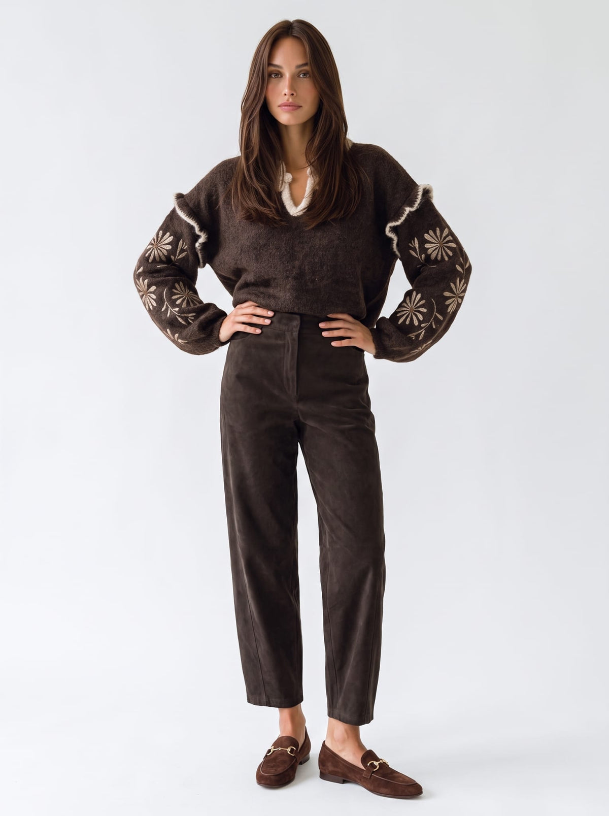 Pullover Amanda - Marrone Maglia donna