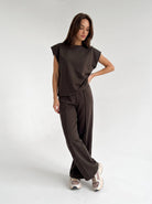 T-Shirt Zaira - Cacao T-Shirt donna
