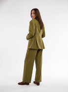 Tailleur Cassia - Verde Olio Tailleur donna