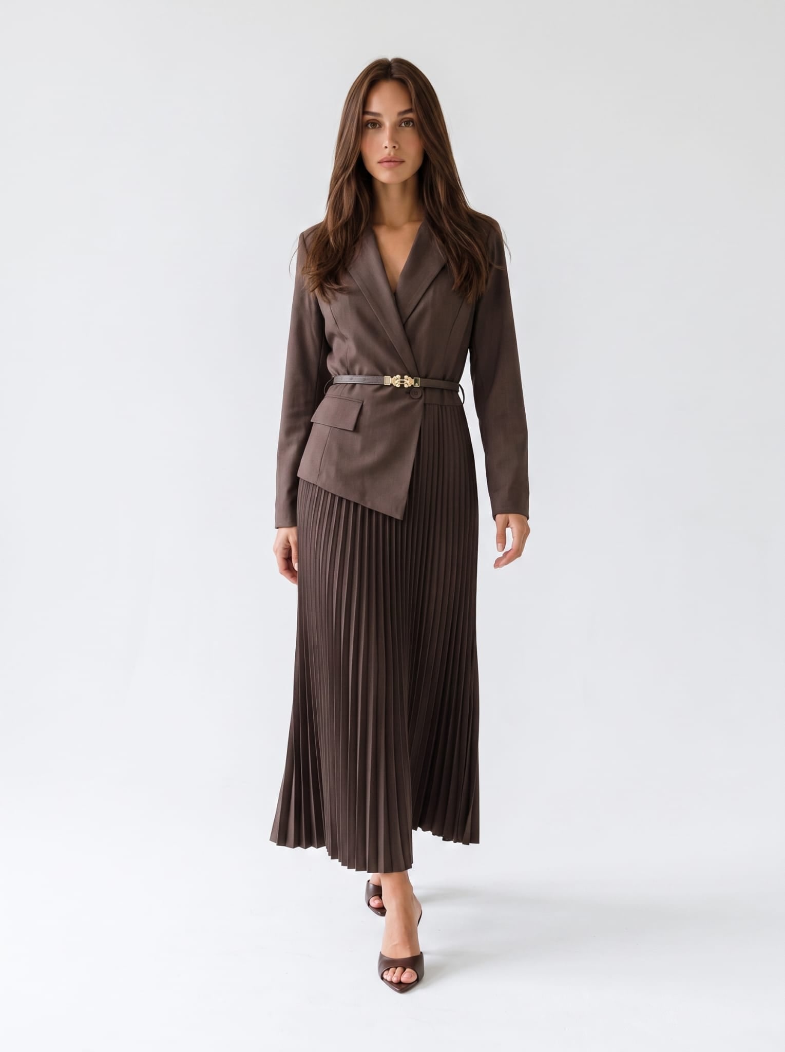 Abito Elettra - Marrone Abito donna