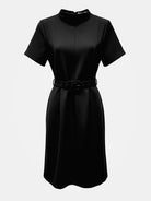 Abito Viola - Nero donna