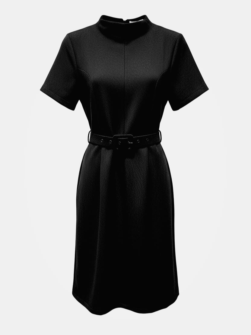 Abito Viola - Nero donna