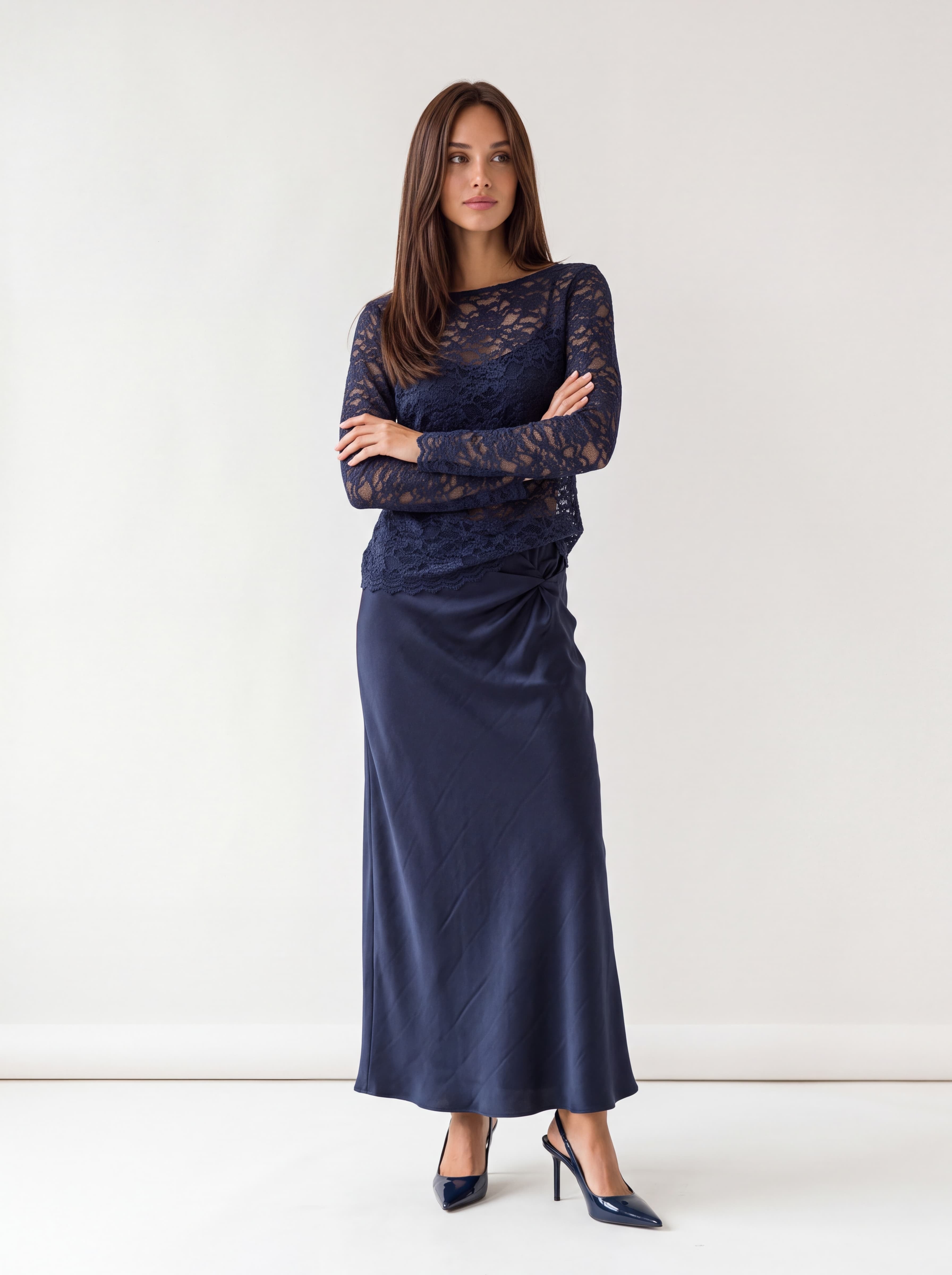 Maglia Clémence – Blu Maglia donna