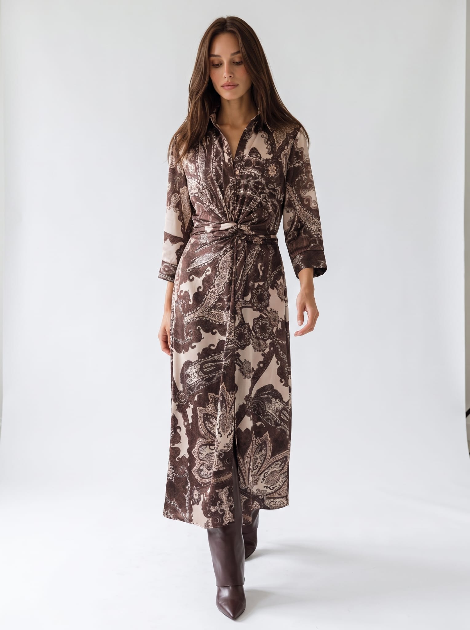 Abito Dalia - Marrone Abito donna