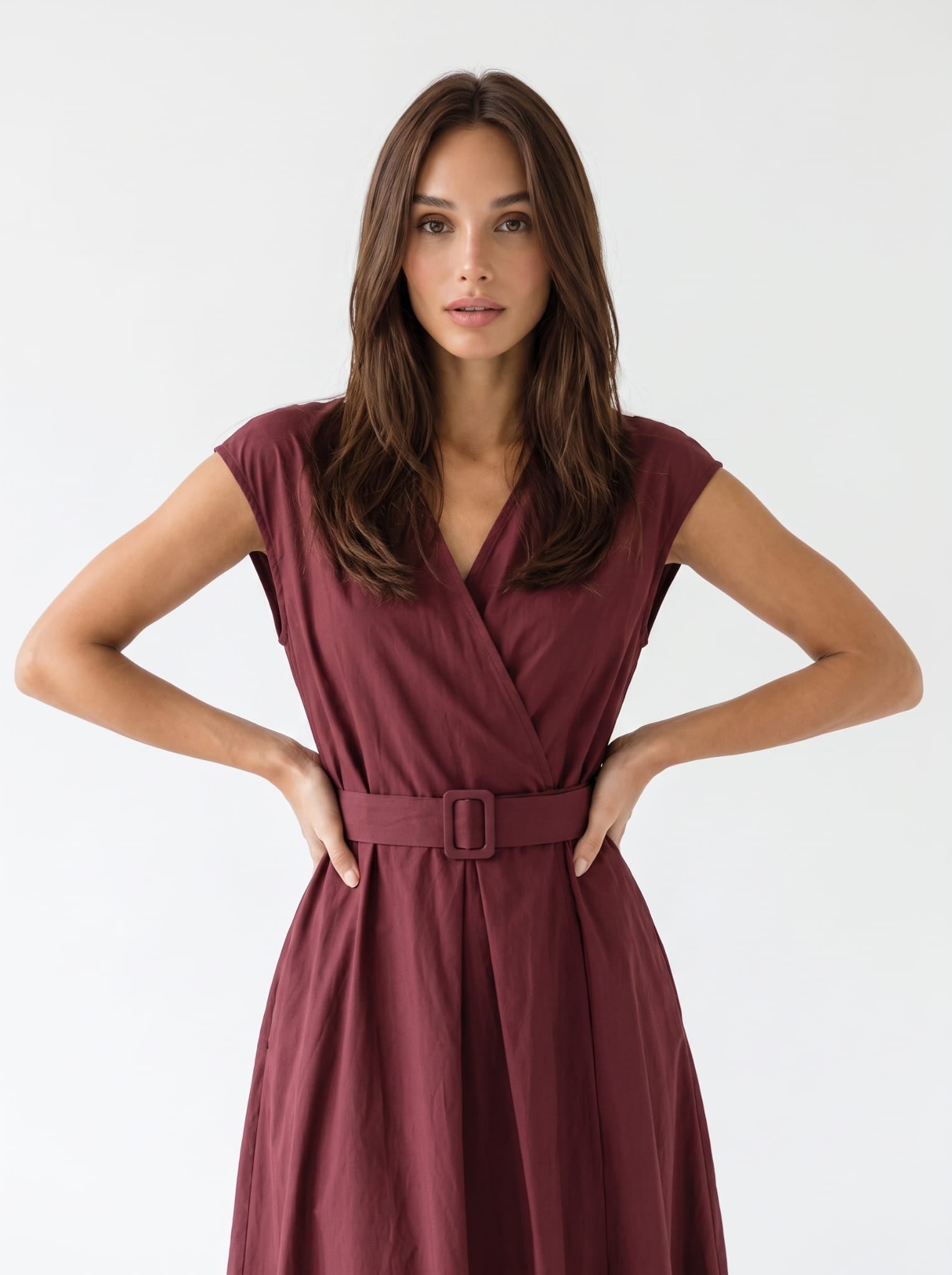 Abito Isolde - Borgogna donna
