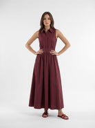 Abito Fiordaliso - Bordeaux donna