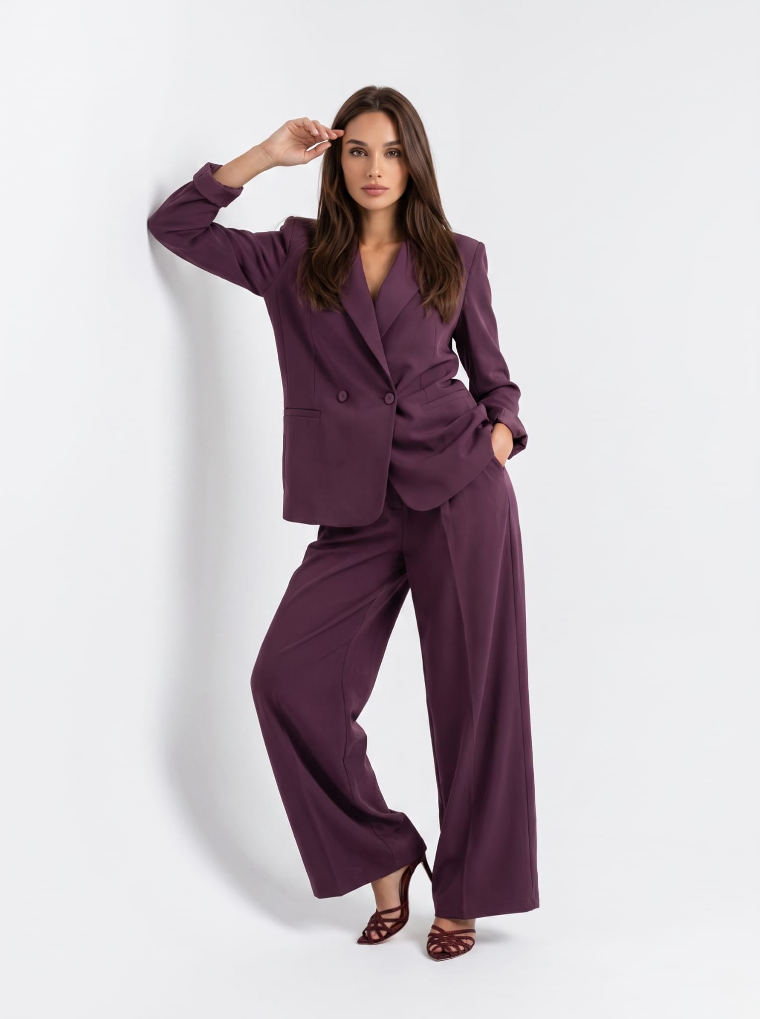 Tailleur Giselle - Bordeaux Tailleur donna