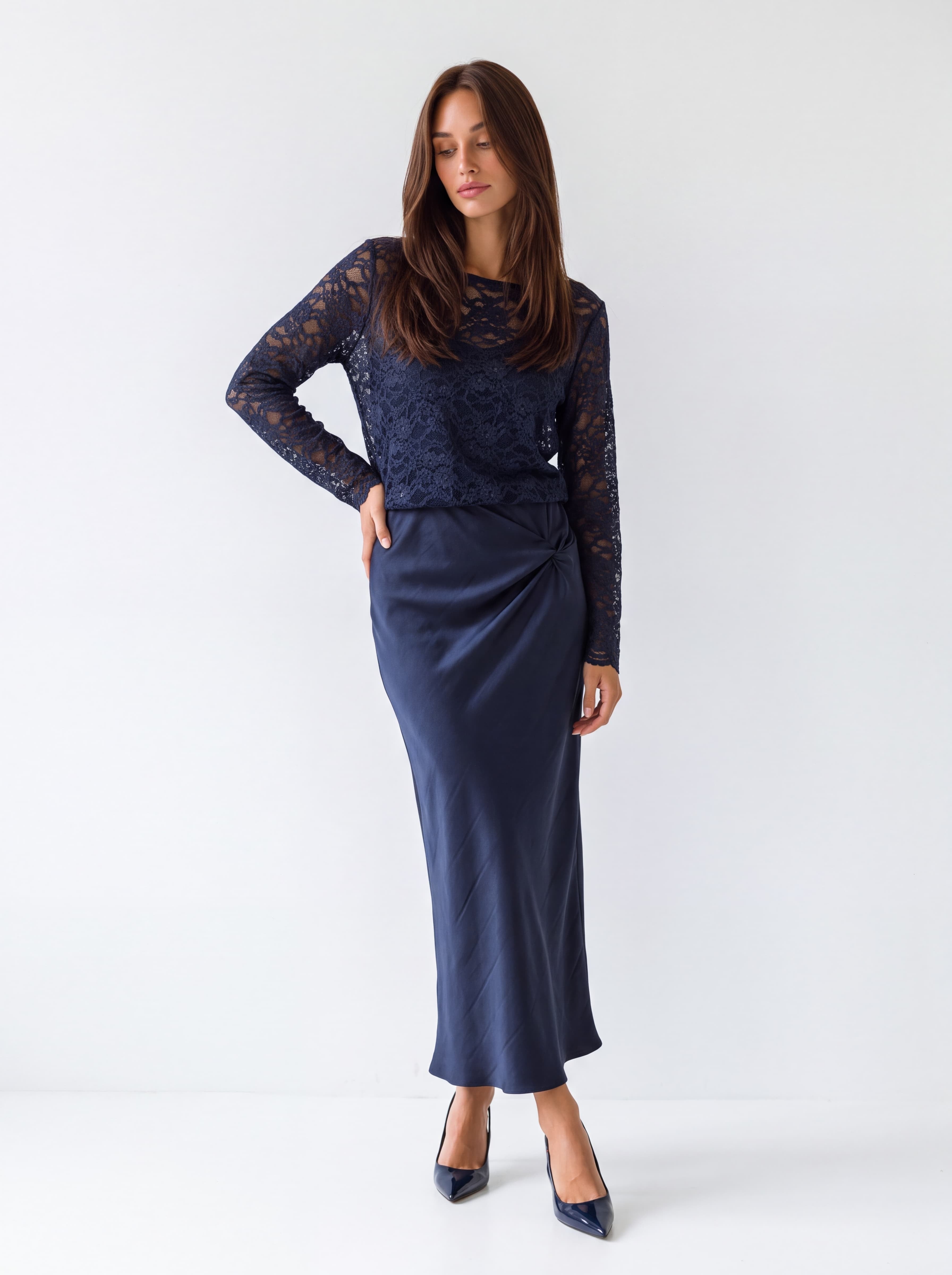 Maglia Clémence – Blu Maglia donna