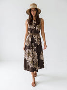 Abito Hanami - Marrone donna