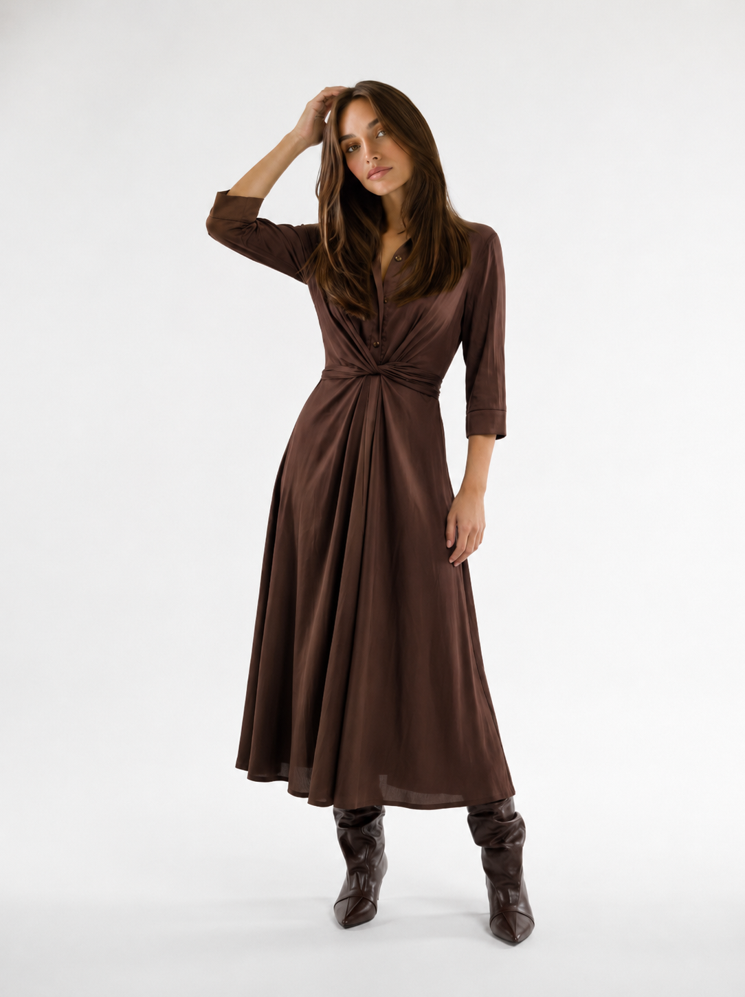 Abito Lyra - Marrone Abito donna