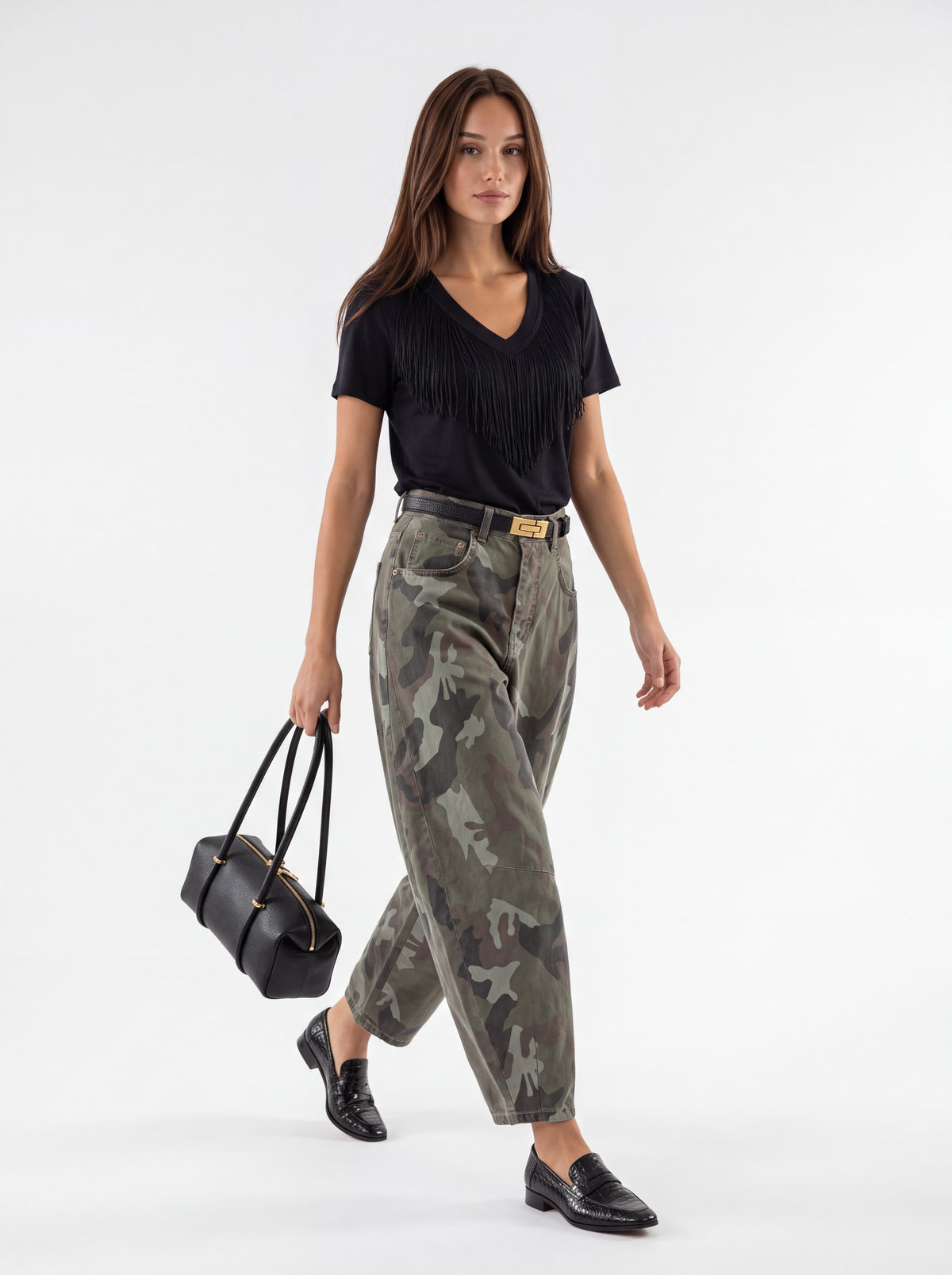 T-Shirt Onda – Nero T-Shirt donna