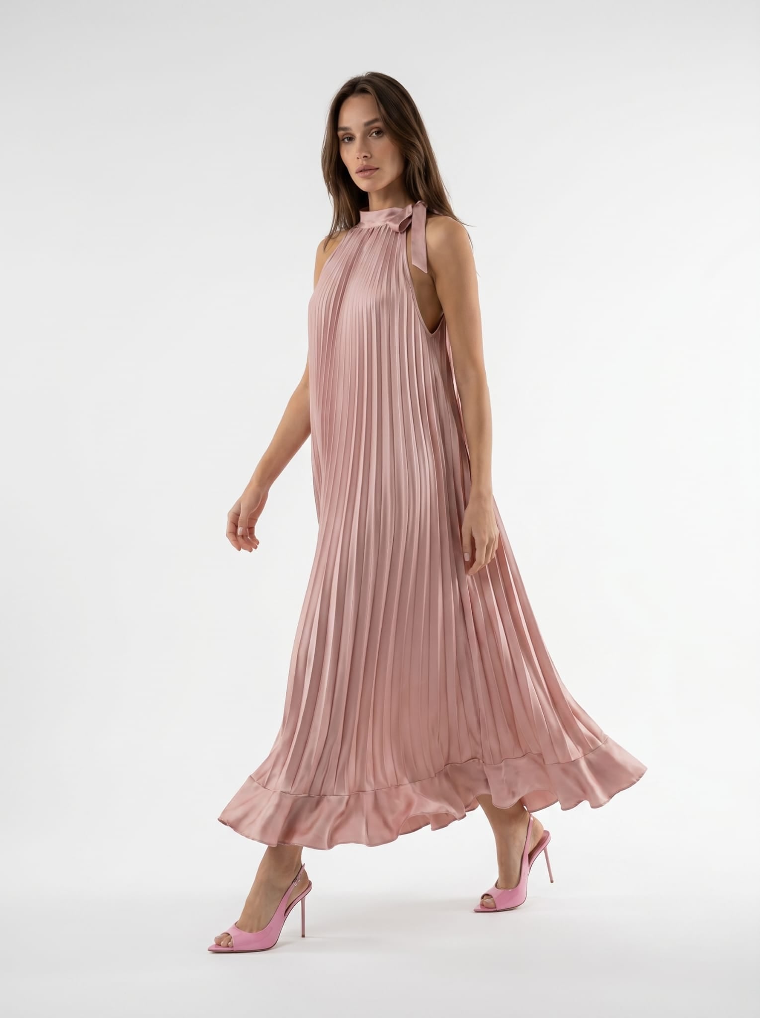 Abito Edera - Rosa cipria donna
