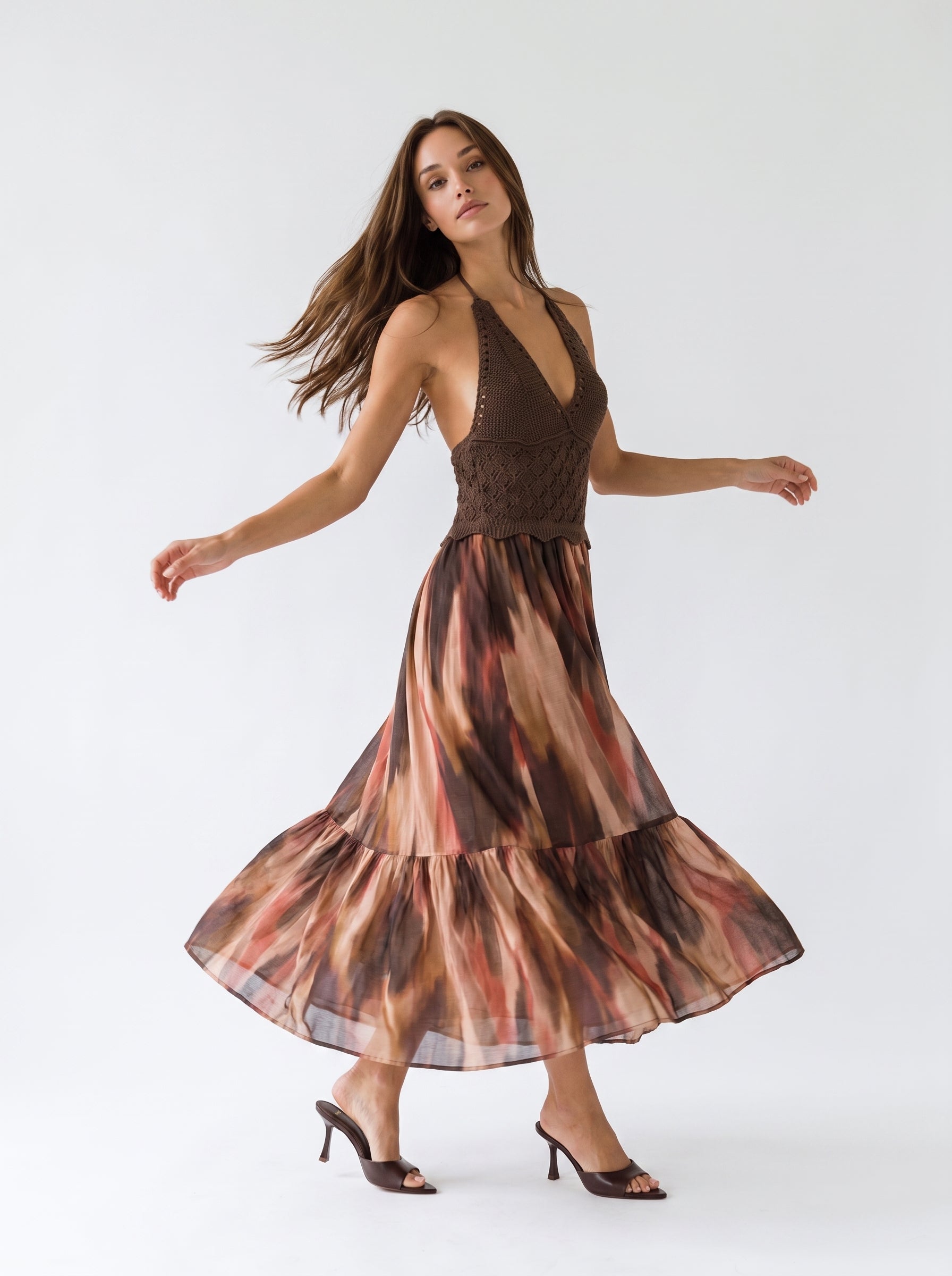 Abito Calliope - Marrone donna
