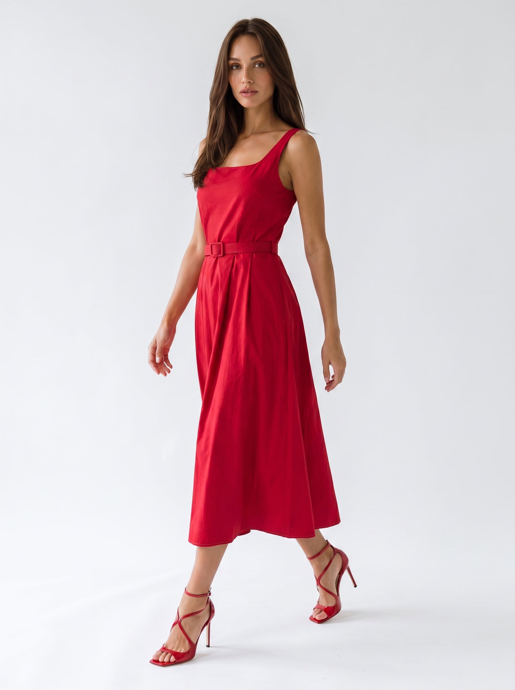 Abito Sakura - Rosso donna