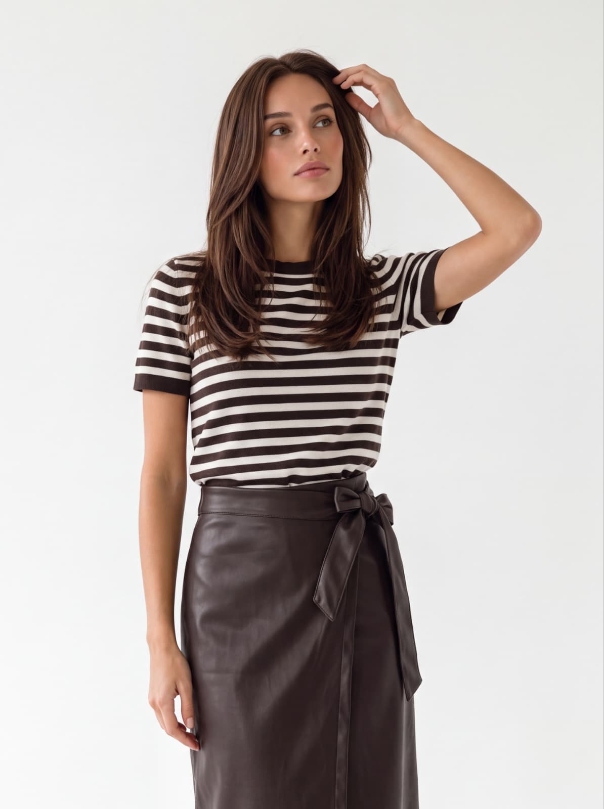 Pullover Solange – Marrone / Burro Maglia donna