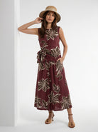 Camicia Amal - Bordeaux donna