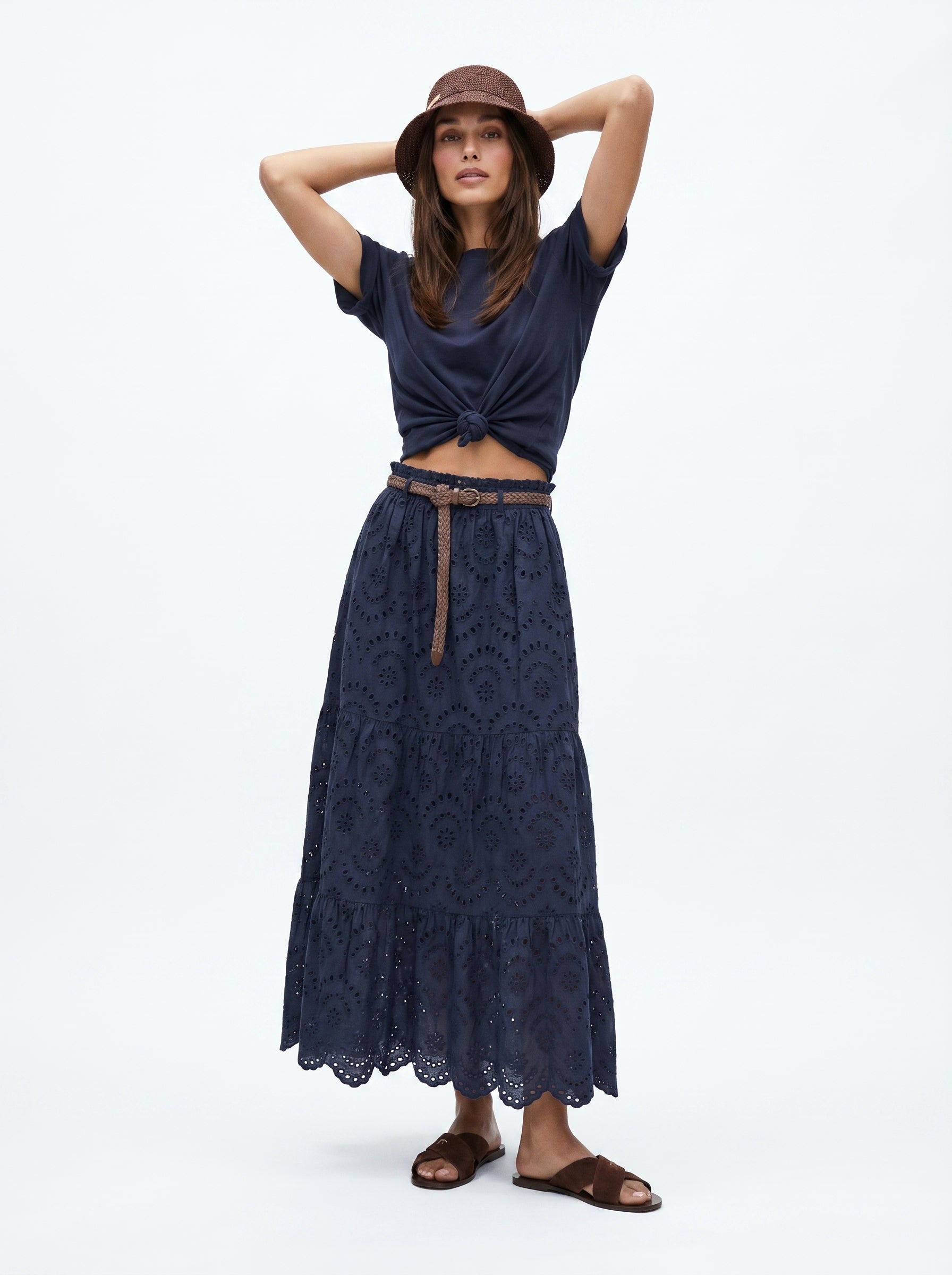 Gonna Isabella - Blu donna